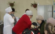 Занятие в школе здоровья