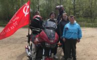 Волонтёры Вичугского КЦСОН приняли участие в мотопробеге, организованном обществом мотоциклистов «Мото-вич»