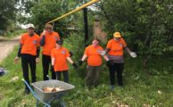 Волонтёрский отряд «Бумеранг» вновь приходит на помощь одиноким пожилым гражданам