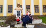 Акция "Возложение венка к памятнику И.С.Коровину"