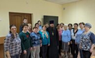 Встреча получателей услуг отделения социальной реабилитации со священнослужителем
