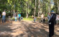 Мероприятие по игре в "Городки"