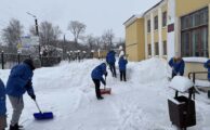 Акция "Снежный десант": доброе дело волонтёров