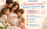 7 октября в Семейном МФЦ г.Вичуга состоится мероприятие "Гармония Семьи. Вместе в ожидании чуда"